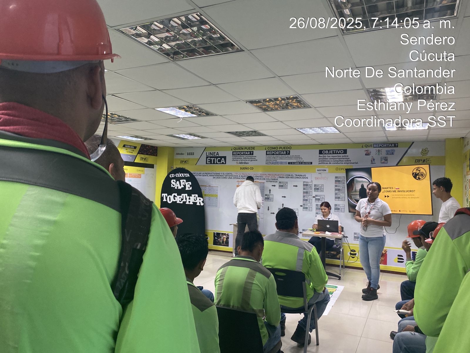 Evidencia de capacitación